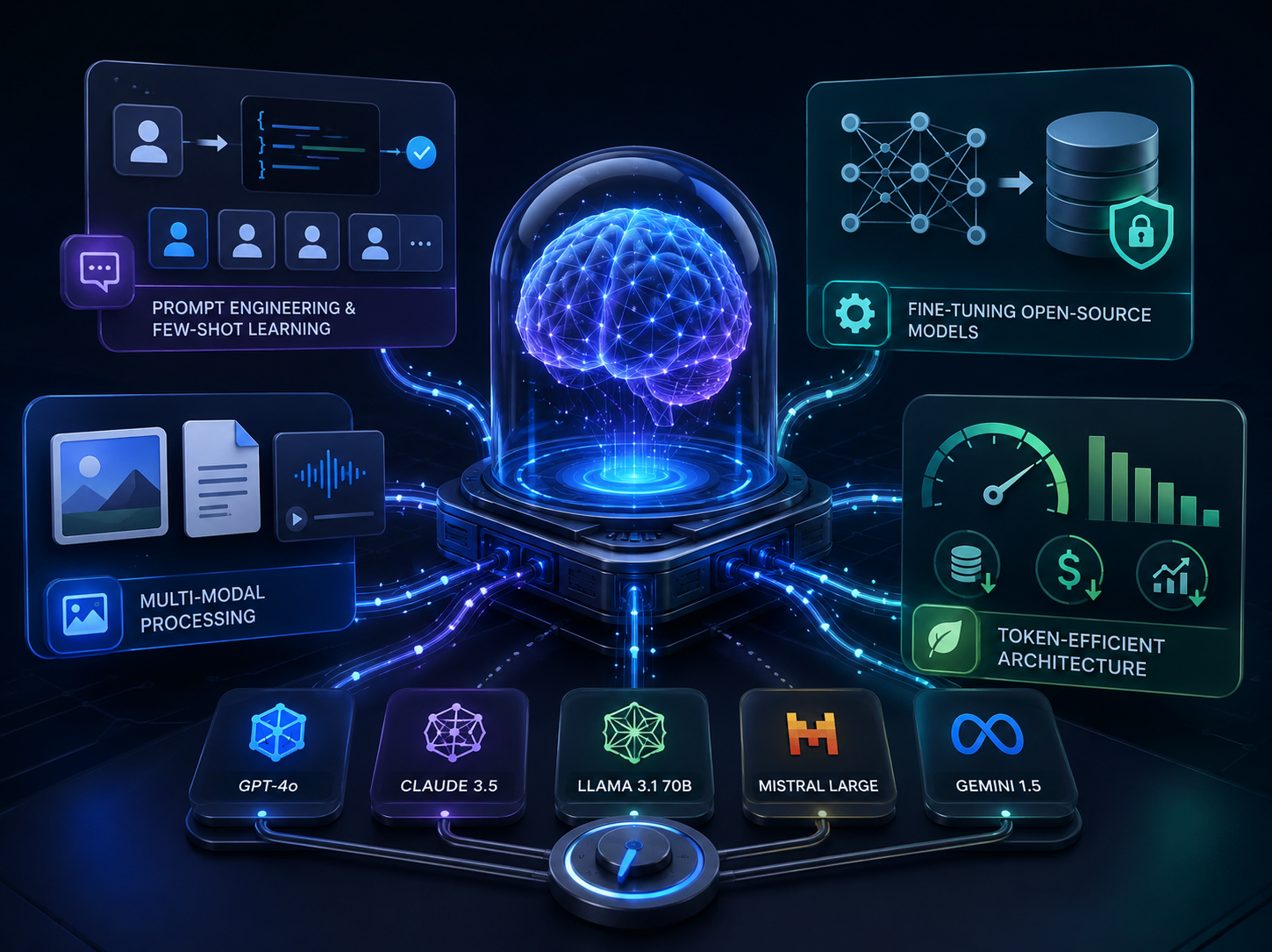 AI Models & LLMs Visualization